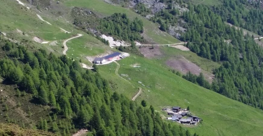 Mase – La louere – via Sentier du Bisse Tsa Creta