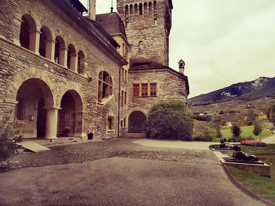 Castle Mercier in Sierre