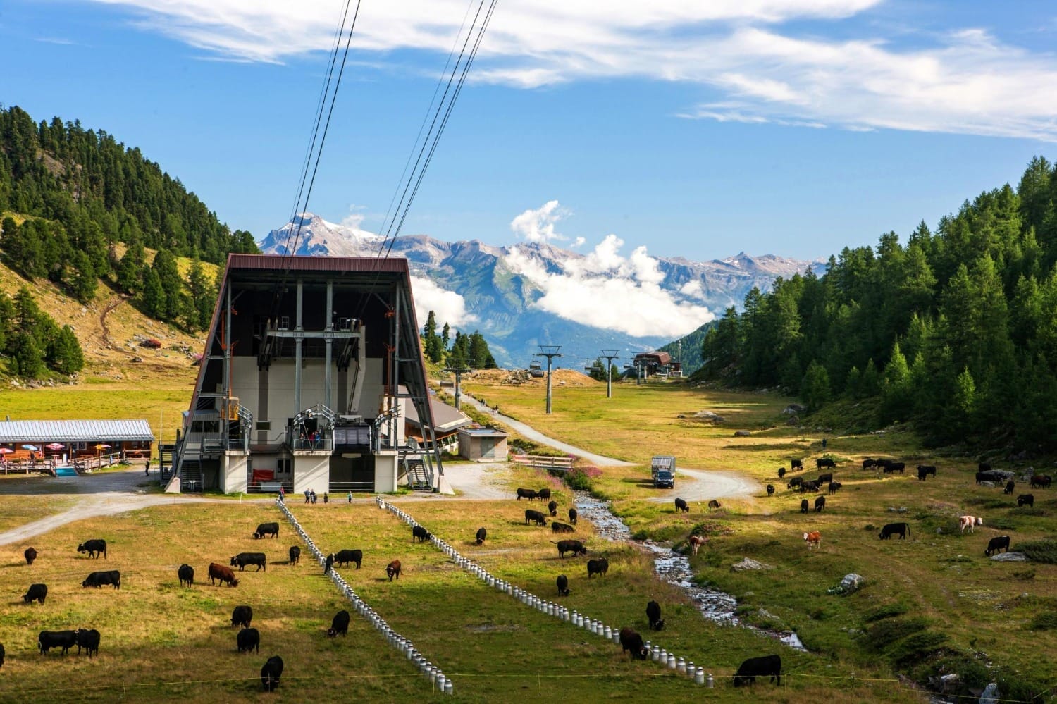 Nendaz cable car pass for multiple calble cars in a few days